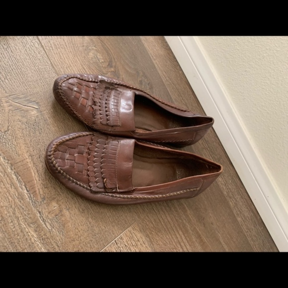Brown Leather Loafers